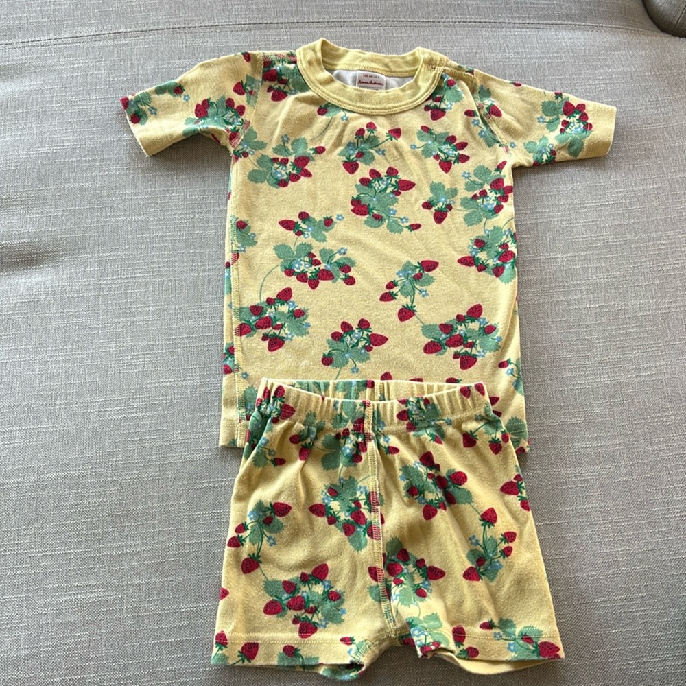 Hanna Andersson Strawberry Pajamas